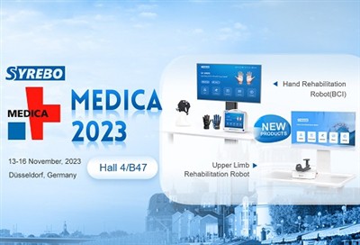 Syrebo novi rehabilitacijski roboti će debitirati na sajmu MEDICA 2023